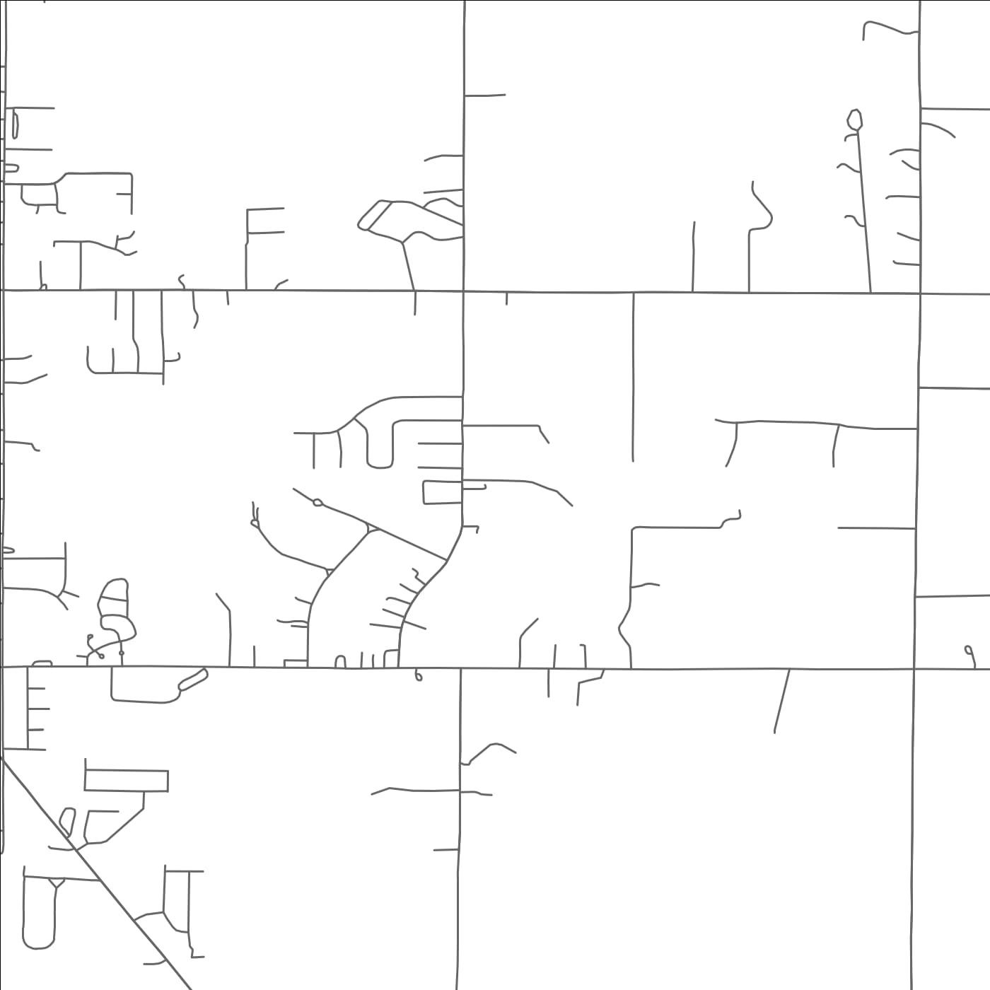 ROAD MAP OF NOBLE, OKLAHOMA BY MAPBAKES