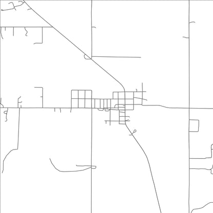 ROAD MAP OF PAOLI, OKLAHOMA BY MAPBAKES