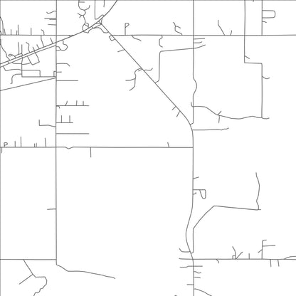 ROAD MAP OF PARK HILL, OKLAHOMA BY MAPBAKES