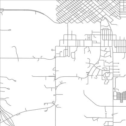 ROAD MAP OF PAULS VALLEY, OKLAHOMA BY MAPBAKES