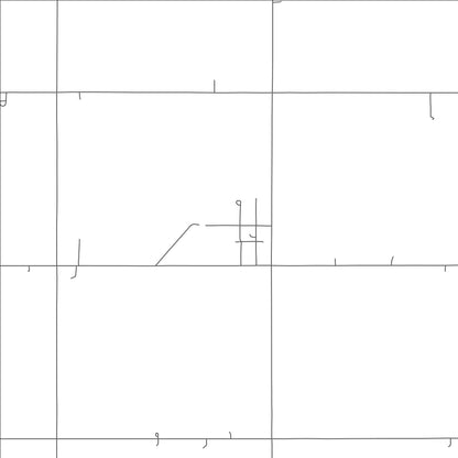 ROAD MAP OF PECKHAM, OKLAHOMA BY MAPBAKES