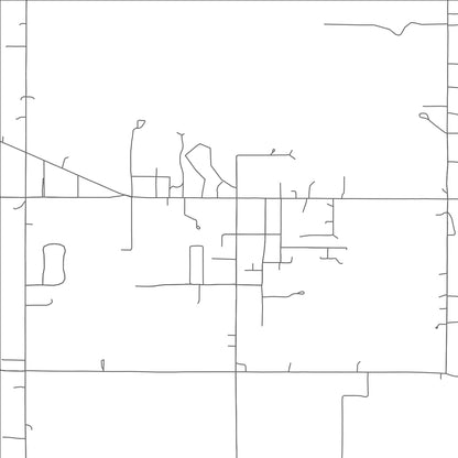 ROAD MAP OF PICKETT, OKLAHOMA BY MAPBAKES