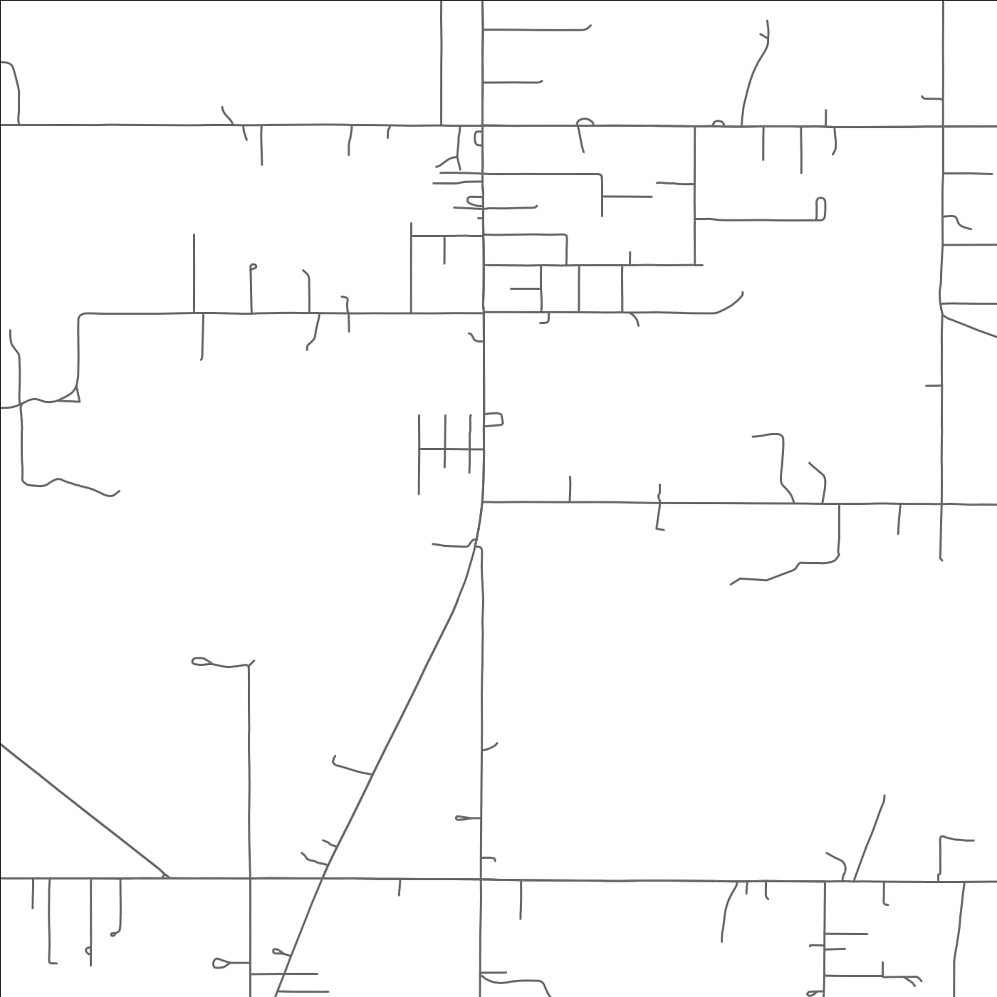 ROAD MAP OF POCOLA, OKLAHOMA BY MAPBAKES