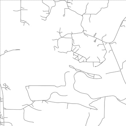 ROAD MAP OF PUMP BACK, OKLAHOMA BY MAPBAKES