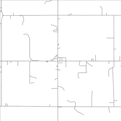 ROAD MAP OF PUTNAM, OKLAHOMA BY MAPBAKES