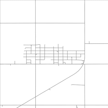 ROAD MAP OF RANDLETT, OKLAHOMA BY MAPBAKES