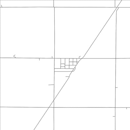 ROAD MAP OF RENFROW, OKLAHOMA BY MAPBAKES