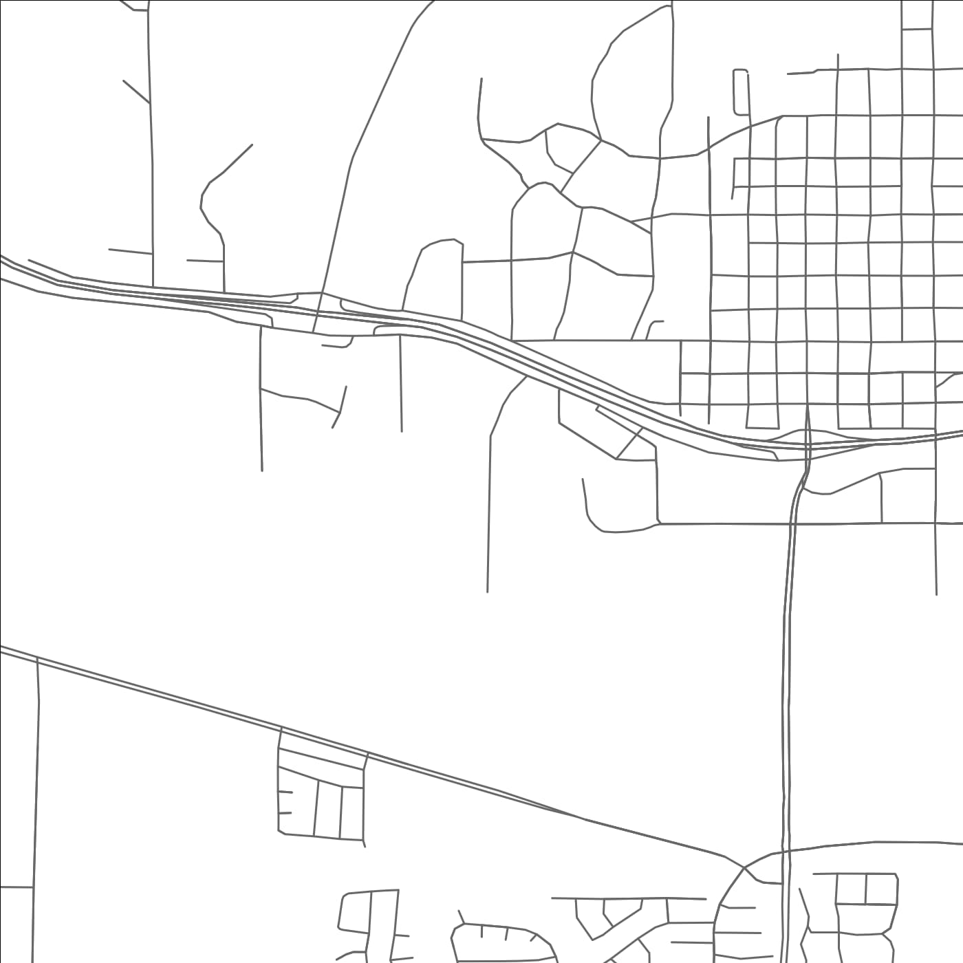 ROAD MAP OF SAND SPRINGS, OKLAHOMA BY MAPBAKES