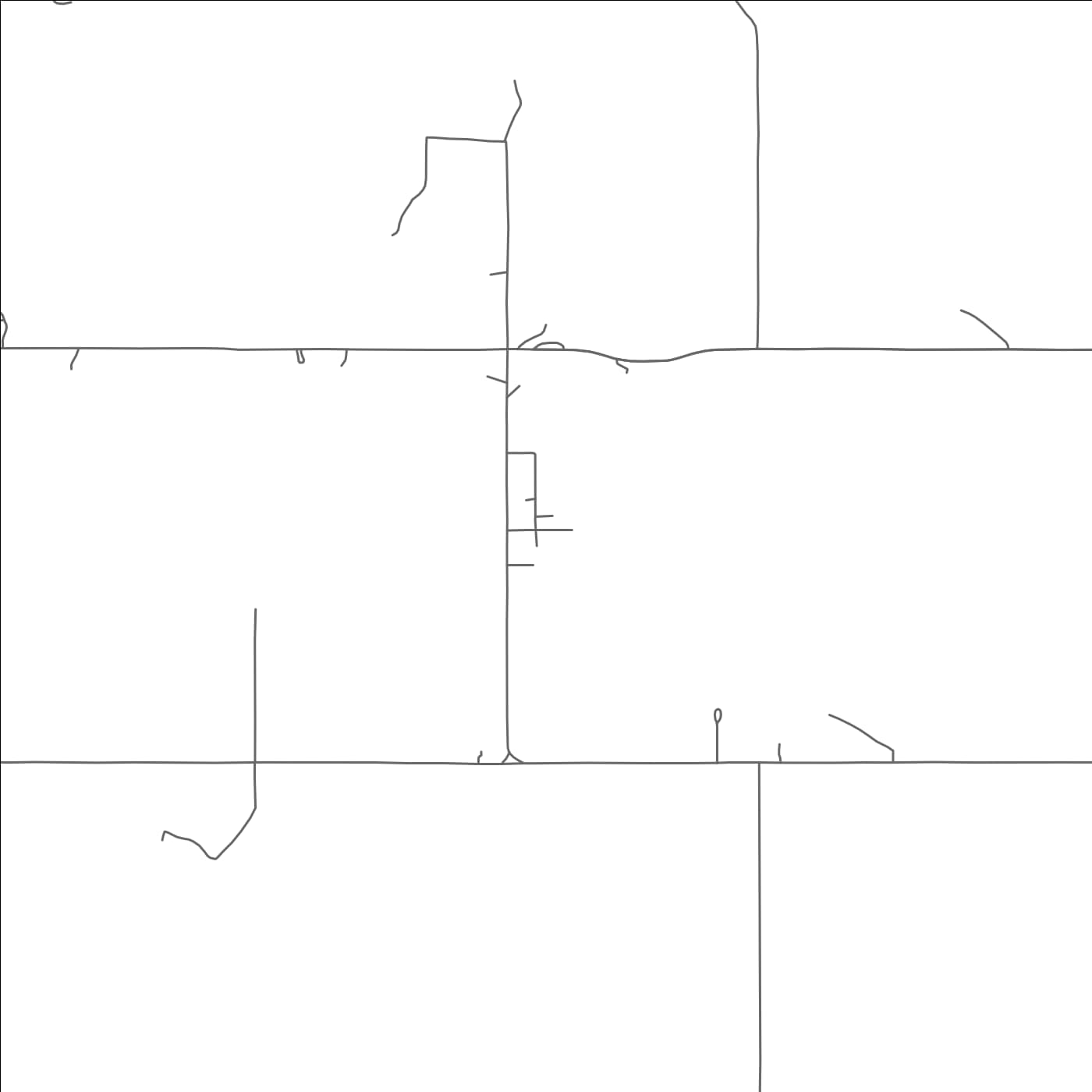 ROAD MAP OF SCIPIO, OKLAHOMA BY MAPBAKES