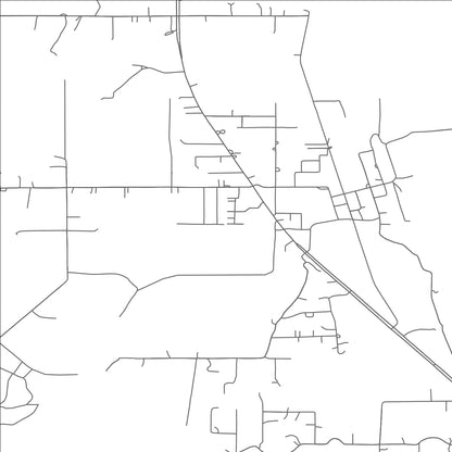 ROAD MAP OF SHADY POINT, OKLAHOMA BY MAPBAKES