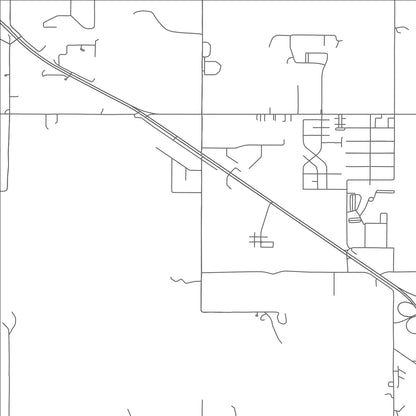 ROAD MAP OF SHAWNEE, OKLAHOMA BY MAPBAKES