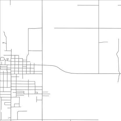 ROAD MAP OF SKIATOOK, OKLAHOMA BY MAPBAKES