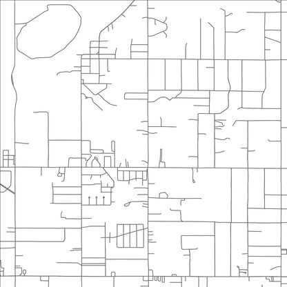 ROAD MAP OF SPENCER, OKLAHOMA BY MAPBAKES