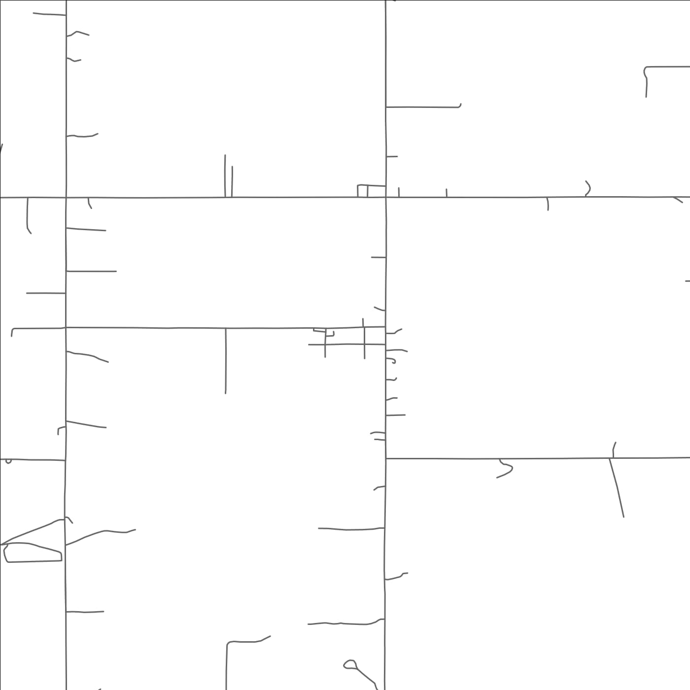 ROAD MAP OF STIDHAM, OKLAHOMA BY MAPBAKES