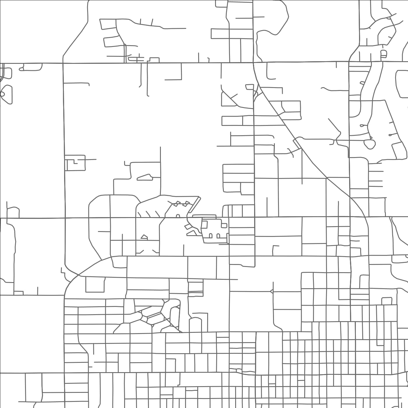 ROAD MAP OF STILLWATER, OKLAHOMA BY MAPBAKES