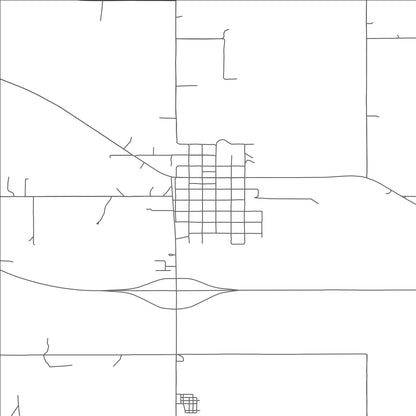 ROAD MAP OF STONEWALL, OKLAHOMA BY MAPBAKES