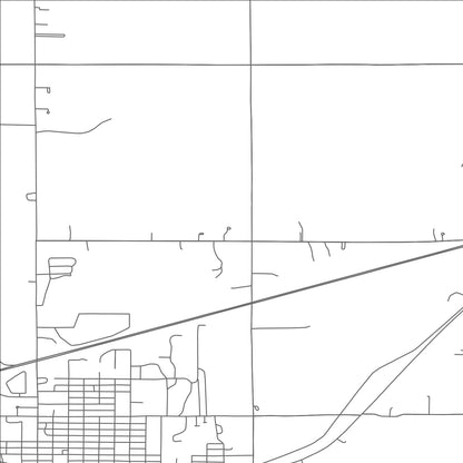 ROAD MAP OF STROUD, OKLAHOMA BY MAPBAKES