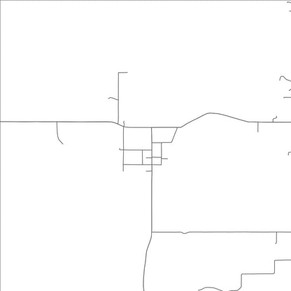 ROAD MAP OF SUGDEN, OKLAHOMA BY MAPBAKES