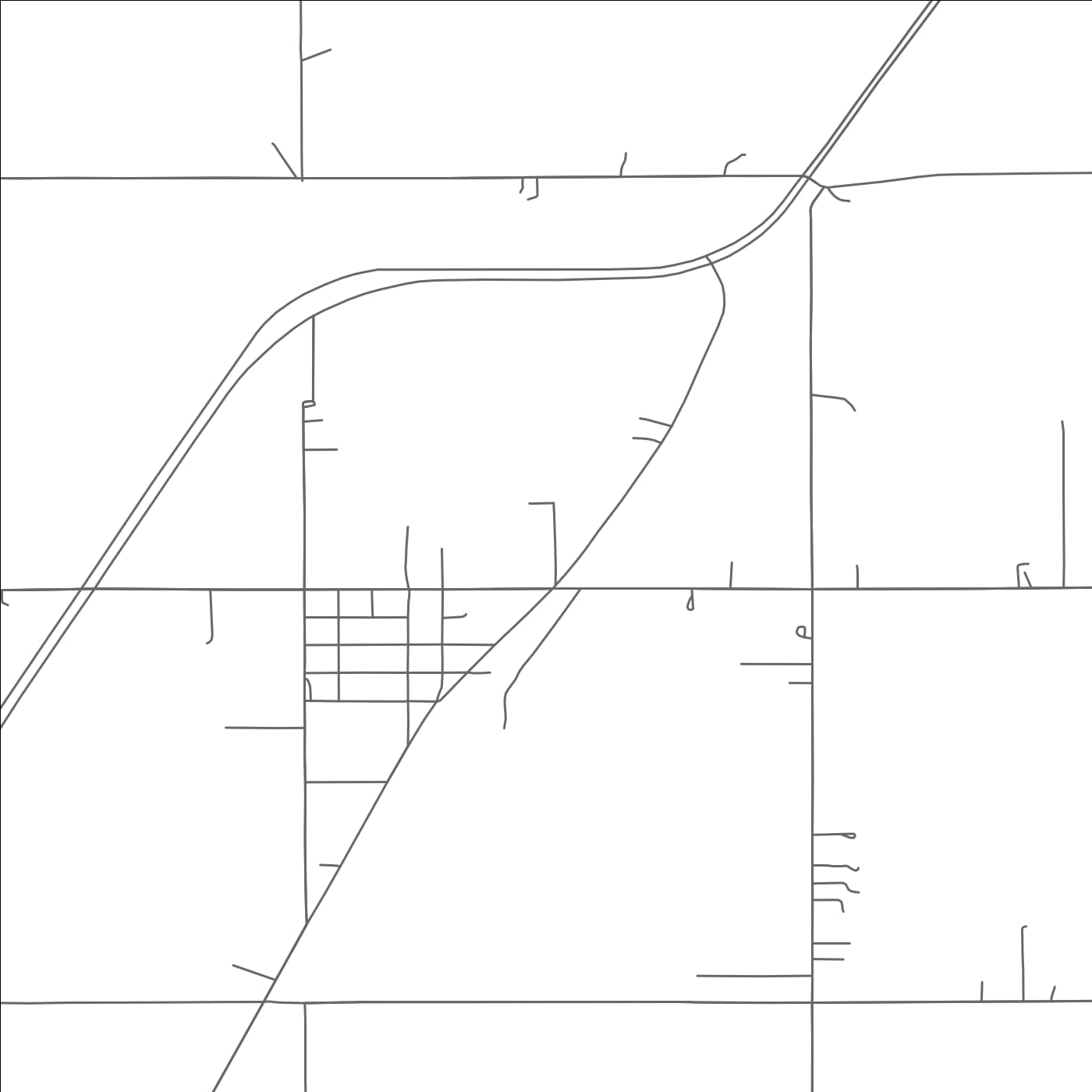 ROAD MAP OF SUMMIT, OKLAHOMA BY MAPBAKES