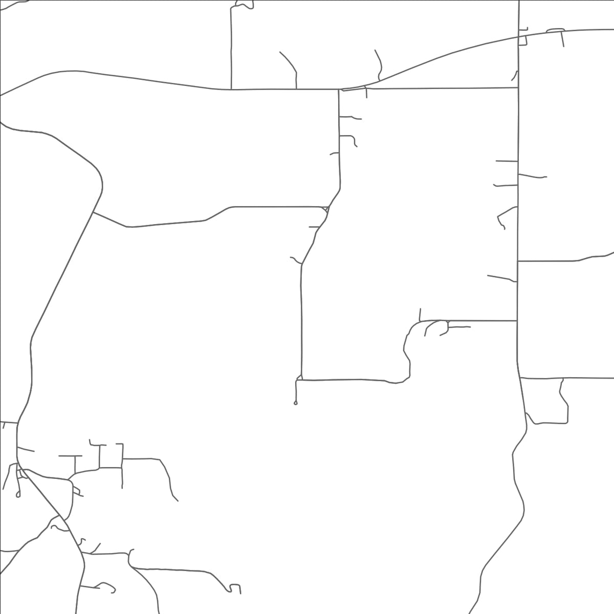 ROAD MAP OF SYCAMORE, OKLAHOMA BY MAPBAKES