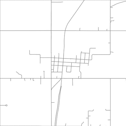 ROAD MAP OF TALALA, OKLAHOMA BY MAPBAKES
