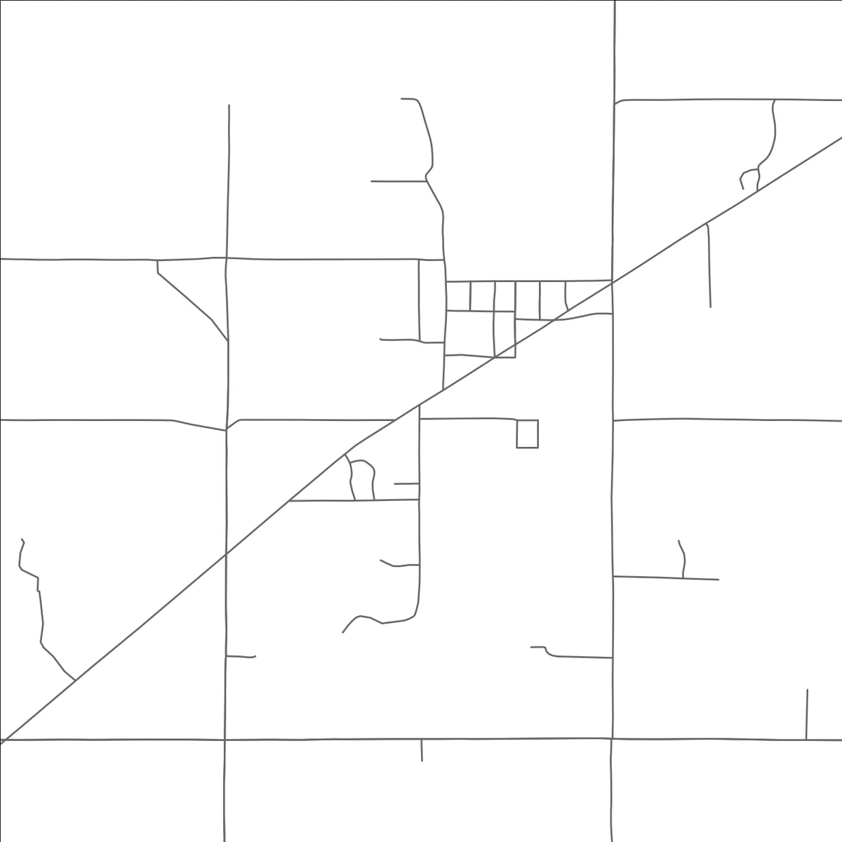 ROAD MAP OF TATUMS, OKLAHOMA BY MAPBAKES