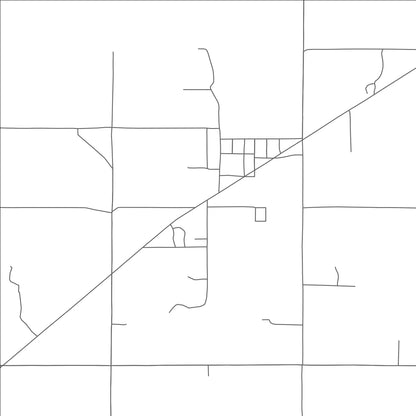 ROAD MAP OF TATUMS, OKLAHOMA BY MAPBAKES