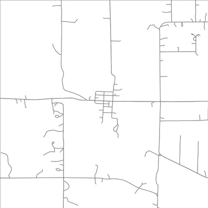 ROAD MAP OF TERLTON, OKLAHOMA BY MAPBAKES