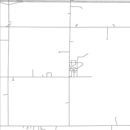 ROAD MAP OF TONKAWA TRIBAL HOUSING, OKLAHOMA BY MAPBAKES