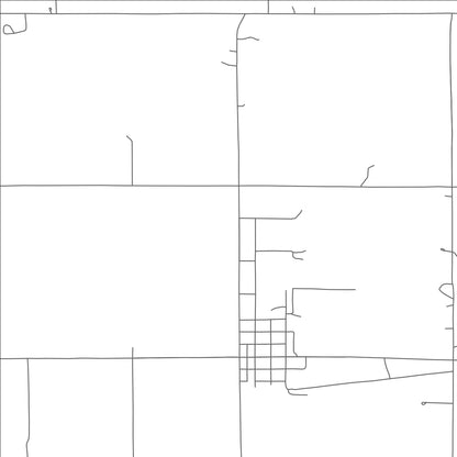 ROAD MAP OF TRYON, OKLAHOMA BY MAPBAKES
