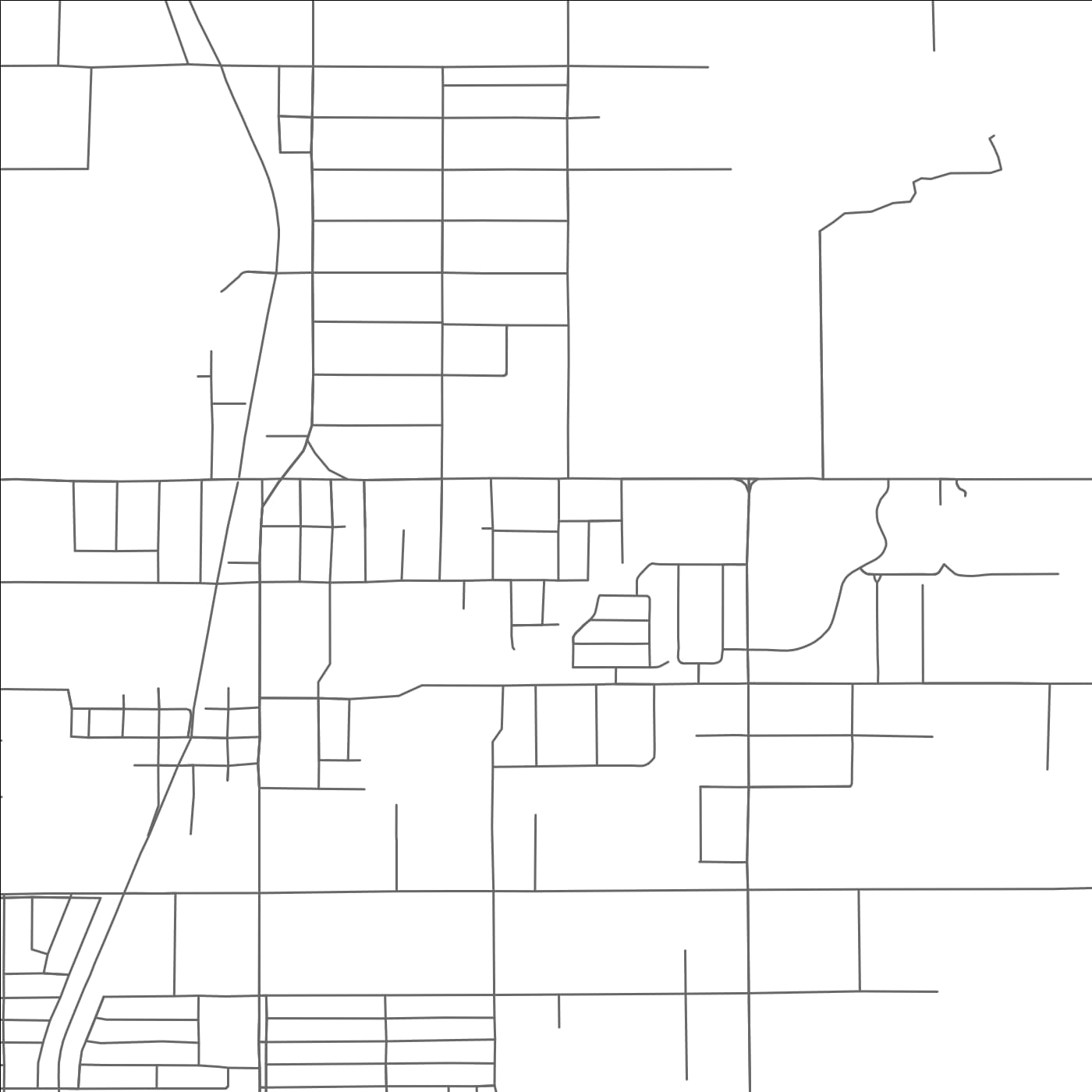 ROAD MAP OF TURLEY, OKLAHOMA BY MAPBAKES