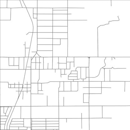 ROAD MAP OF TURLEY, OKLAHOMA BY MAPBAKES