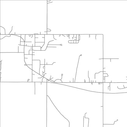 ROAD MAP OF VELMA, OKLAHOMA BY MAPBAKES