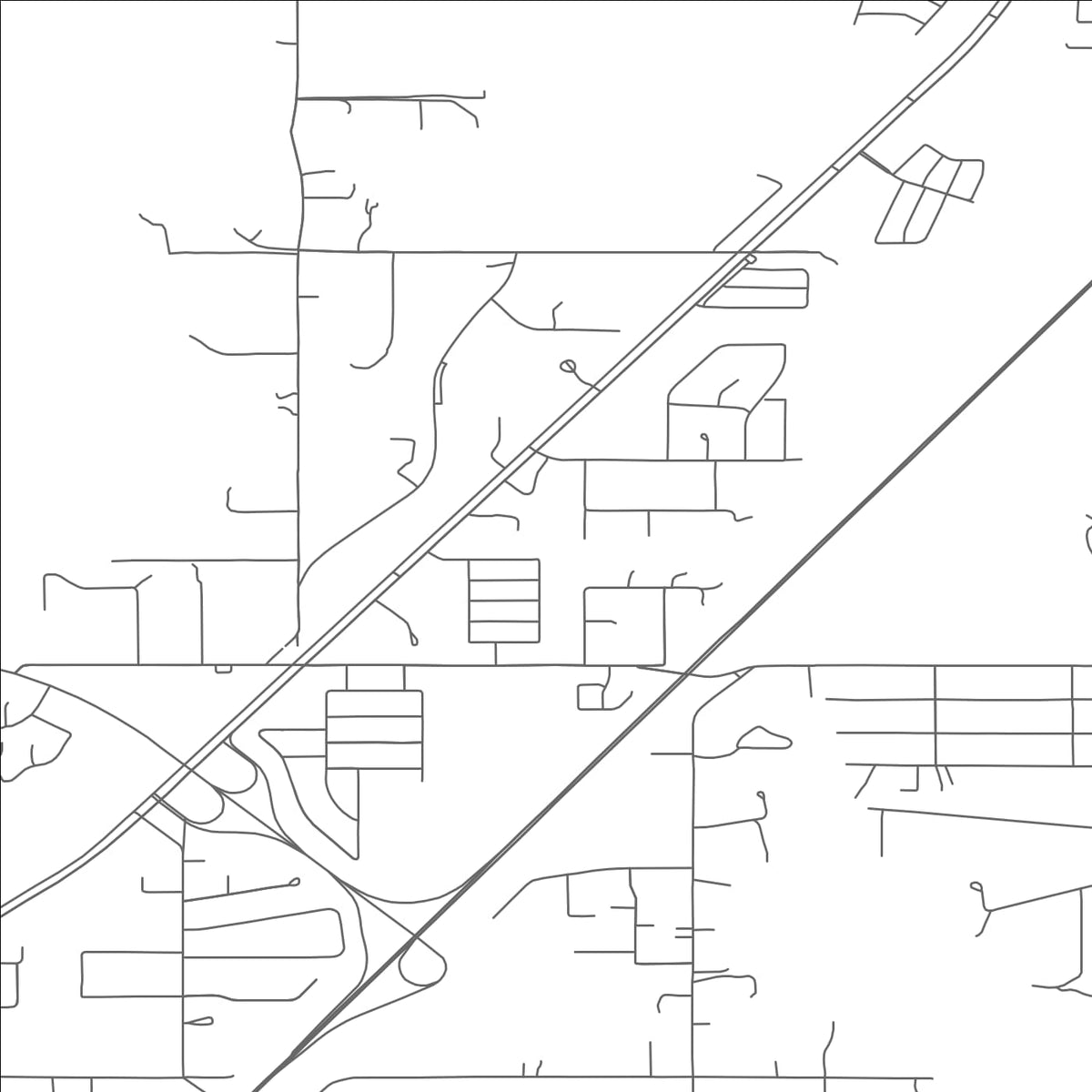 ROAD MAP OF VERDIGRIS, OKLAHOMA BY MAPBAKES
