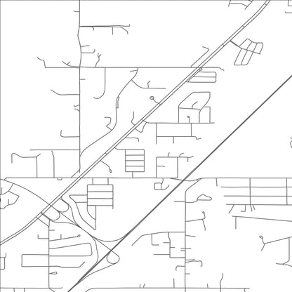 ROAD MAP OF VERDIGRIS, OKLAHOMA BY MAPBAKES