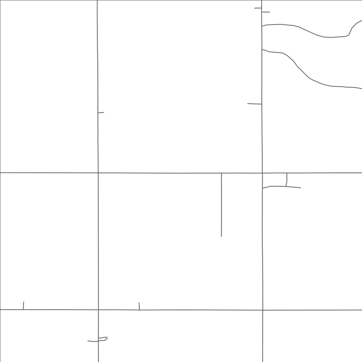 ROAD MAP OF WALTERS, OKLAHOMA BY MAPBAKES