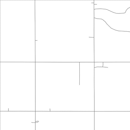 ROAD MAP OF WALTERS, OKLAHOMA BY MAPBAKES