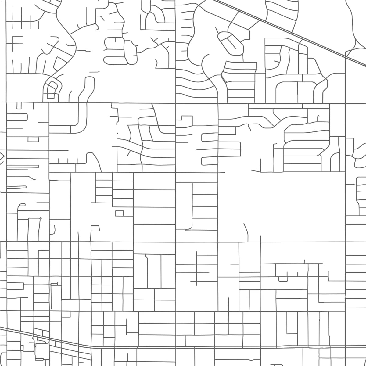 ROAD MAP OF WARR ACRES, OKLAHOMA BY MAPBAKES