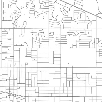 ROAD MAP OF WARR ACRES, OKLAHOMA BY MAPBAKES