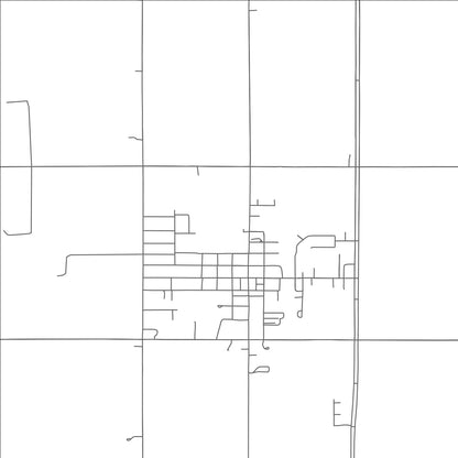 ROAD MAP OF WAUKOMIS, OKLAHOMA BY MAPBAKES