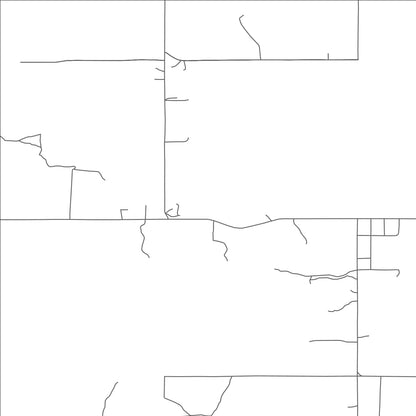 ROAD MAP OF WELTY, OKLAHOMA BY MAPBAKES