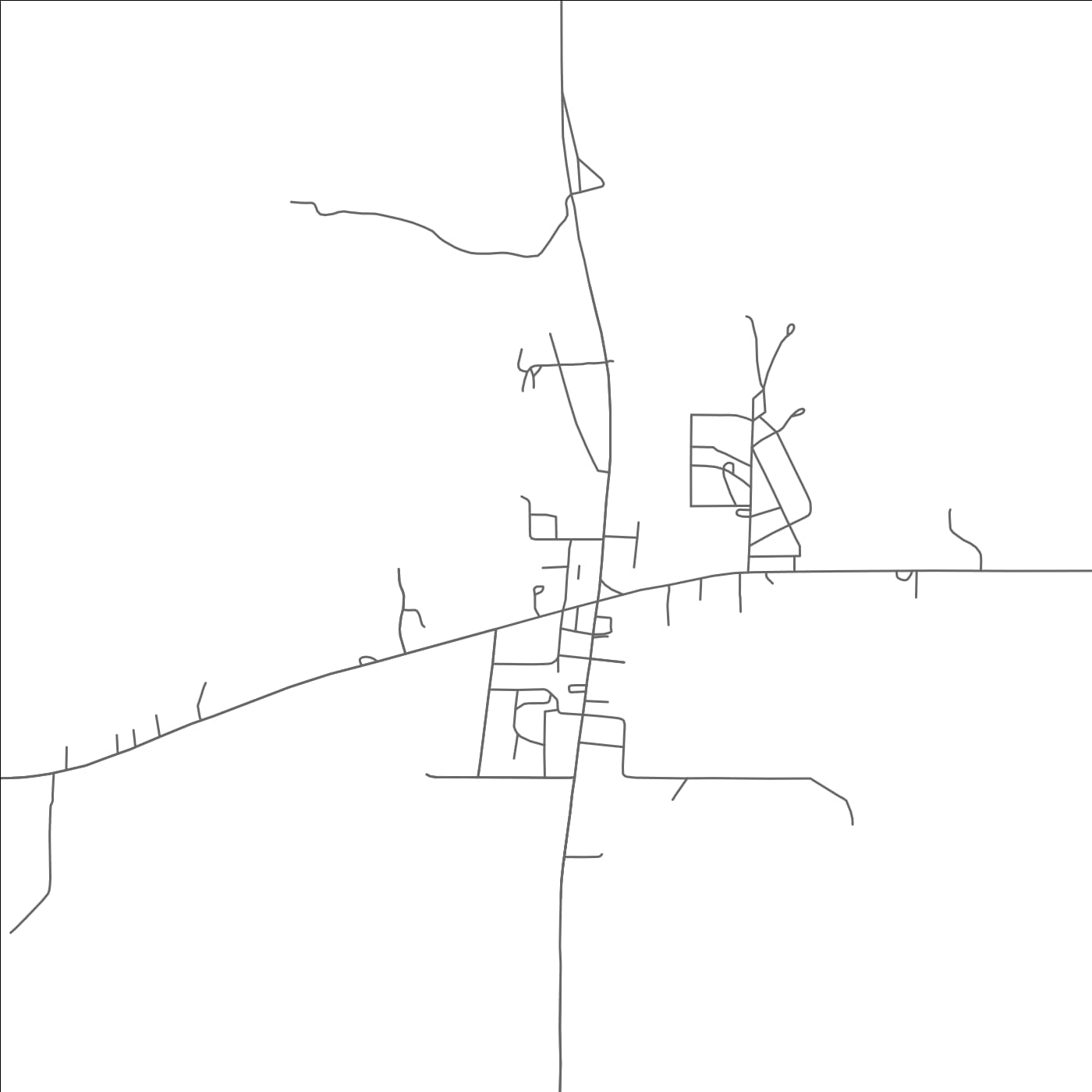 ROAD MAP OF WHITEFIELD, OKLAHOMA BY MAPBAKES