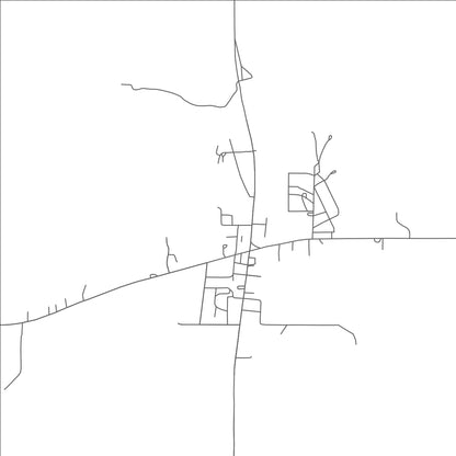 ROAD MAP OF WHITEFIELD, OKLAHOMA BY MAPBAKES