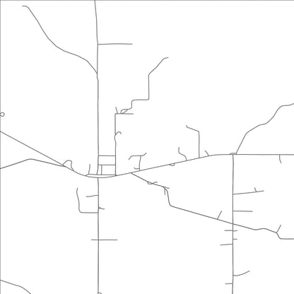 ROAD MAP OF WHITESBORO, OKLAHOMA BY MAPBAKES