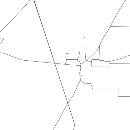 ROAD MAP OF AHMADPUR-SIAL, PAKISTAN BY MAPBAKES