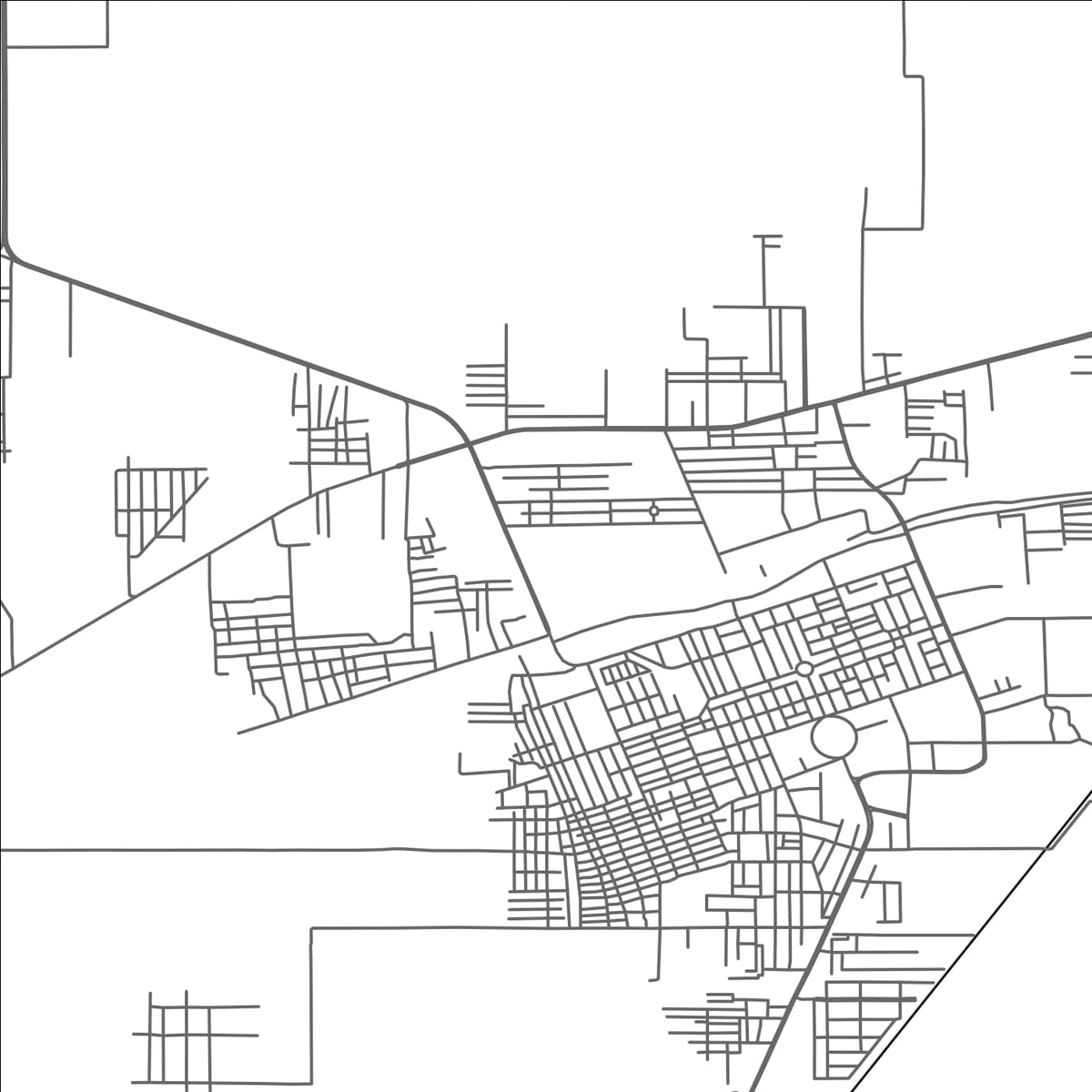ROAD MAP OF ARIFWALA, PAKISTAN BY MAPBAKES