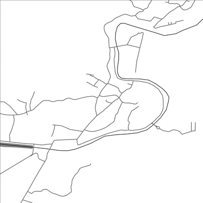ROAD MAP OF BHIMBER, PAKISTAN BY MAPBAKES