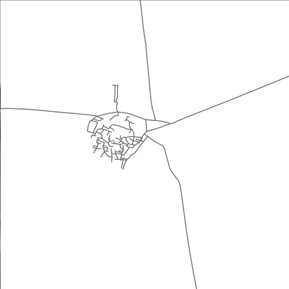 ROAD MAP OF DAJAL, PAKISTAN BY MAPBAKES