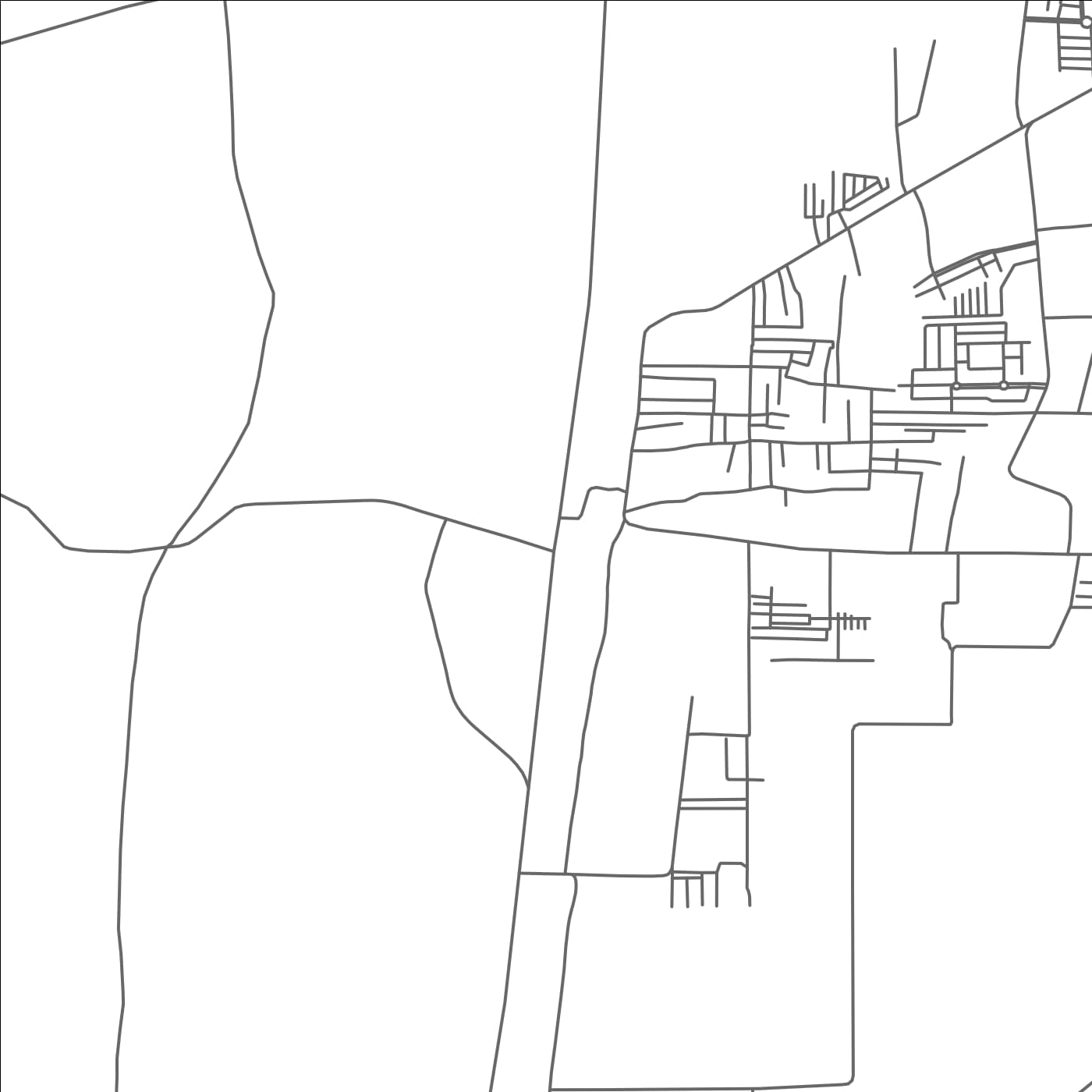 ROAD MAP OF DARYA KHAN, PAKISTAN BY MAPBAKES