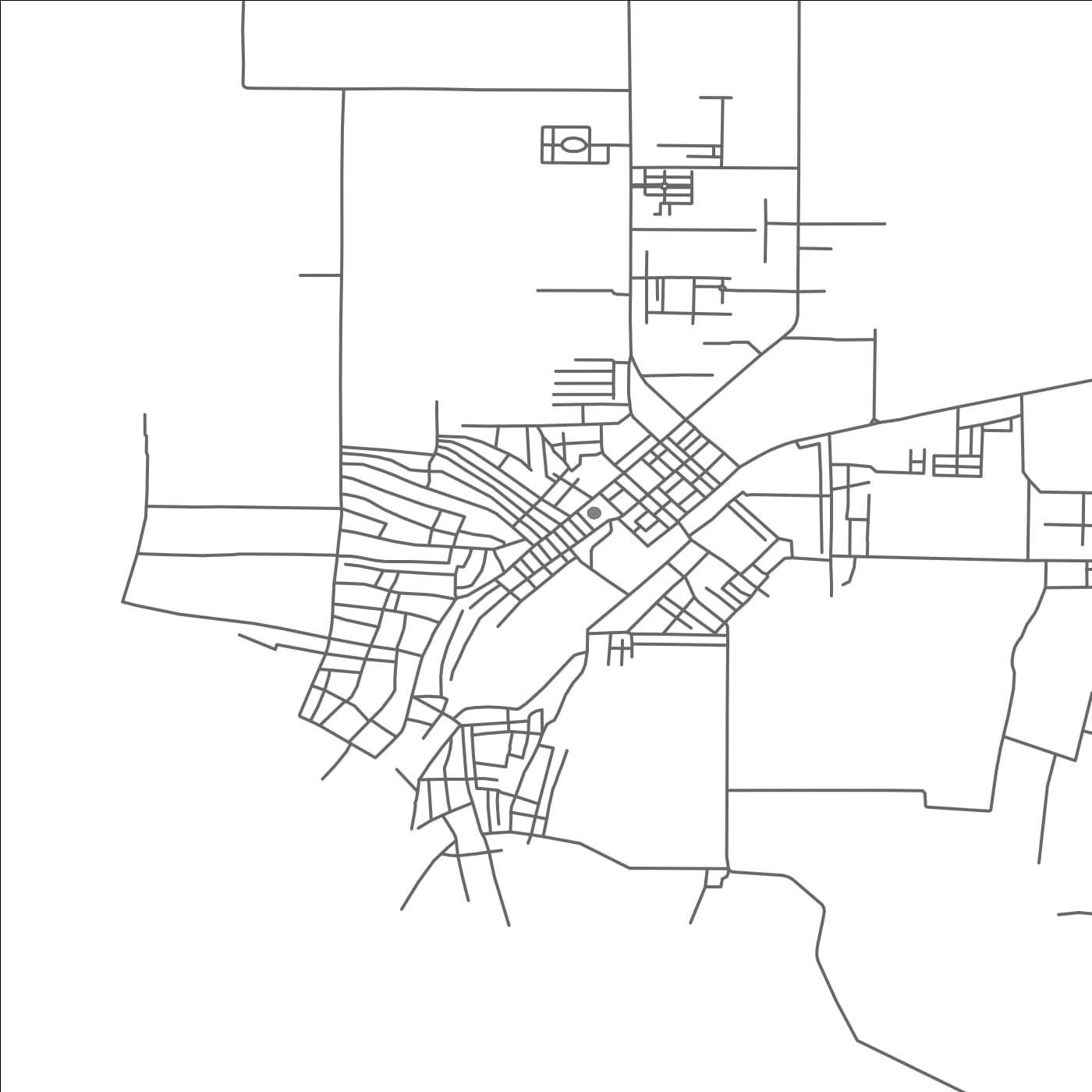 ROAD MAP OF FORT ABBAS, PAKISTAN BY MAPBAKES